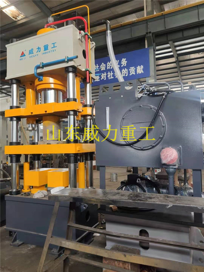 盐砖专用四梁四柱液压机